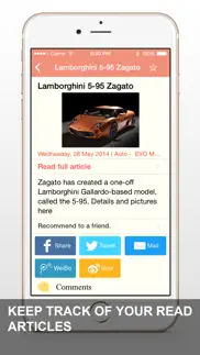 newsrific: a free rss news digest feed reader app with yahoo feeds iphone screenshot 3