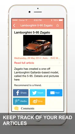 Newsrific: A Free RSS News Digest Feed Reader App with Yahoo Feeds iPhone image 3
