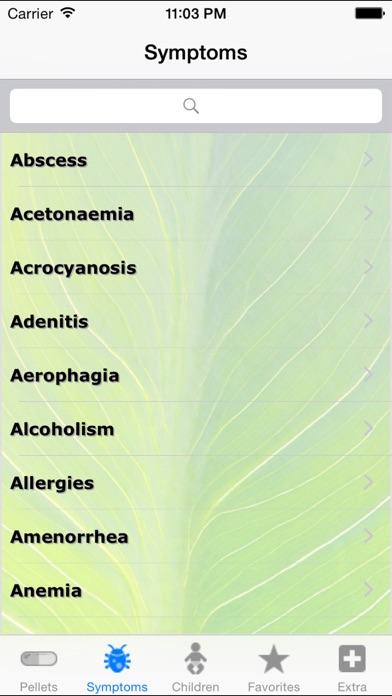 Homeopathy guide special children, infants, and pregnant women Screenshot