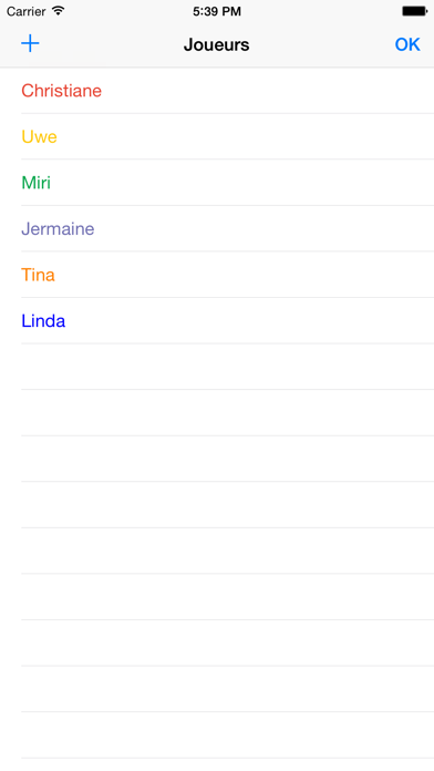 Screenshot #3 pour Phase 10 Feuille de Pointage