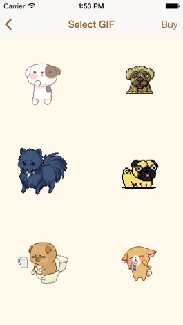 Game screenshot Gif you - animated stickers hack