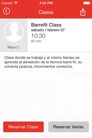 BarreFit screenshot 4