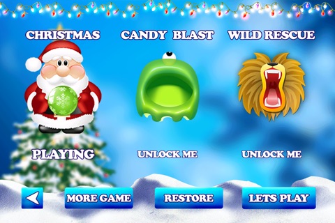 Christmas Bubble Blast Party Mania - play new marble matching game screenshot 2