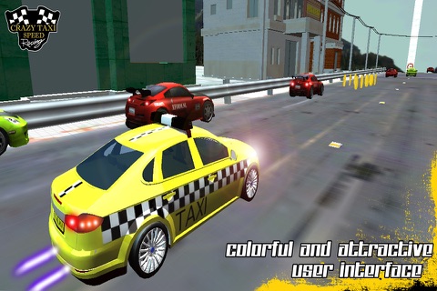 ` Fast Taxi Driver race mania 3D - Super Highway racing game screenshot 3