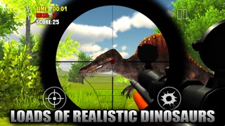 Alpha Dino Sniper 2014 3D FREE: Shoot Spinosaurus, Trex, Raptorのおすすめ画像3