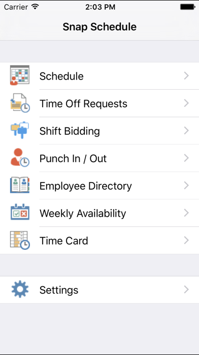 Screenshot #1 pour Snap Schedule