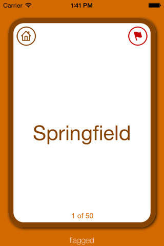 Flashcard Pro- 50 States and Capitals screenshot 3