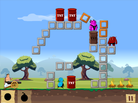 Screenshot #4 pour Cannon Master Go! Free - Addictive Physics Arcade Game