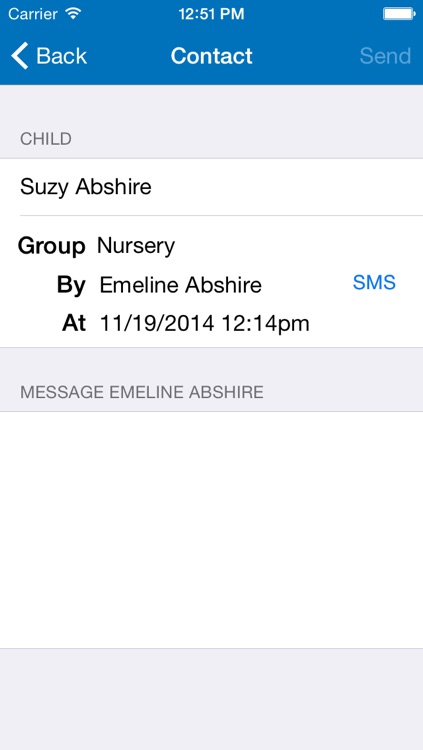 SimpleGive ChMS Child Check-in