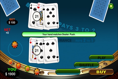 Black Jack Free Game screenshot 3