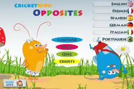 Game screenshot Cricket Kids: Opposites mod apk