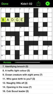 crosswords for kids 1 iphone screenshot 3