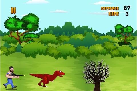 The Hungry Dino Left Behind The Most Wanted Man in the Woods Free screenshot 3