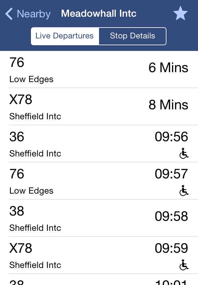 Transported - Bus & Tram Times screenshot 2