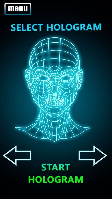 Screenshot #2 pour Hologram Human Head 3D Prank