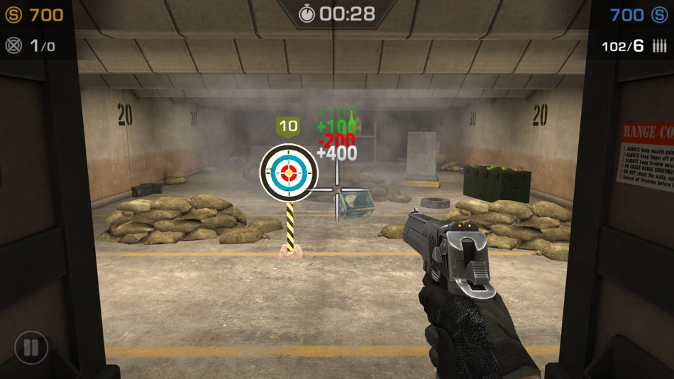 #5. Range Shooter (iOS) Podle: Gameguru