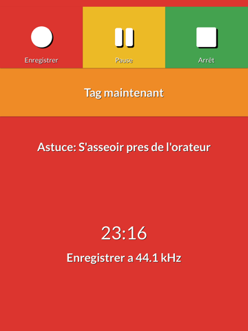 Screenshot #5 pour Notes de Cours Audio Gratuit - Enregistrer, partager, et marquer vos classes