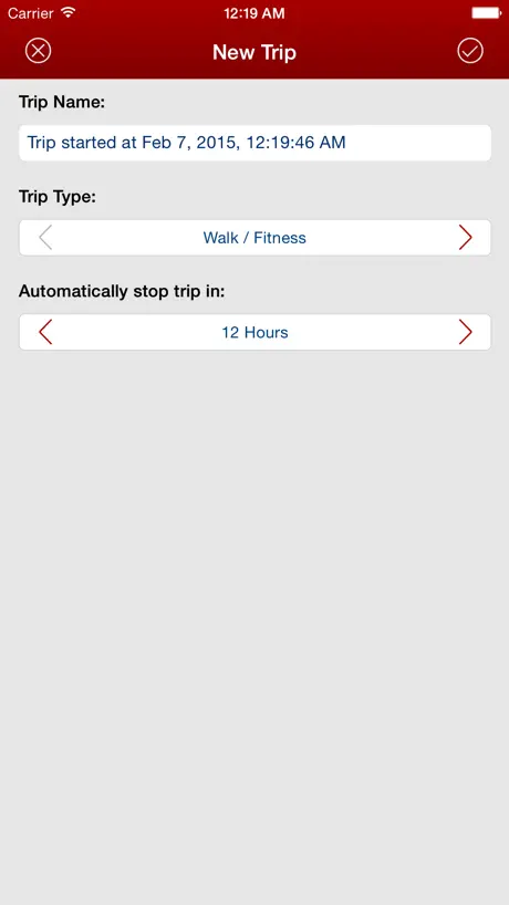 GPS Trip Tracker