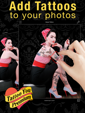 Tattoo You Premium - Use your camera to get a tattooのおすすめ画像1