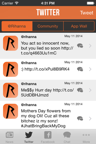 My Artist Alerts for Rihanna - Free screenshot 2
