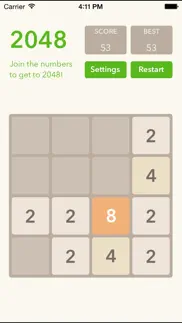 2048 reloaded iphone screenshot 2