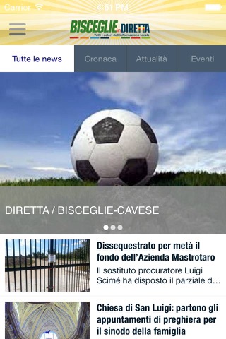 Bisceglie in diretta screenshot 4