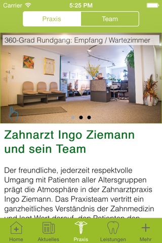 PraxisApp - Zahnarztpraxis Ingo Ziemann screenshot 4