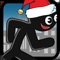 Stick-Man Santa-Claus Holiday Town Dash for Kid-s