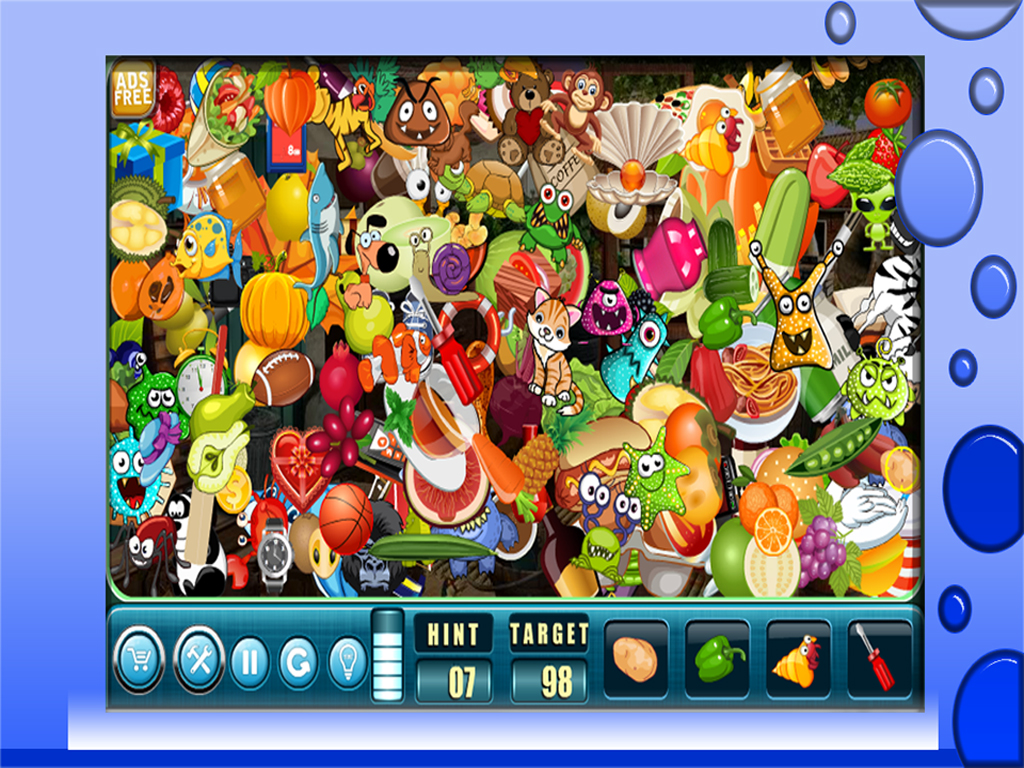 Find Out Hidden Objects
