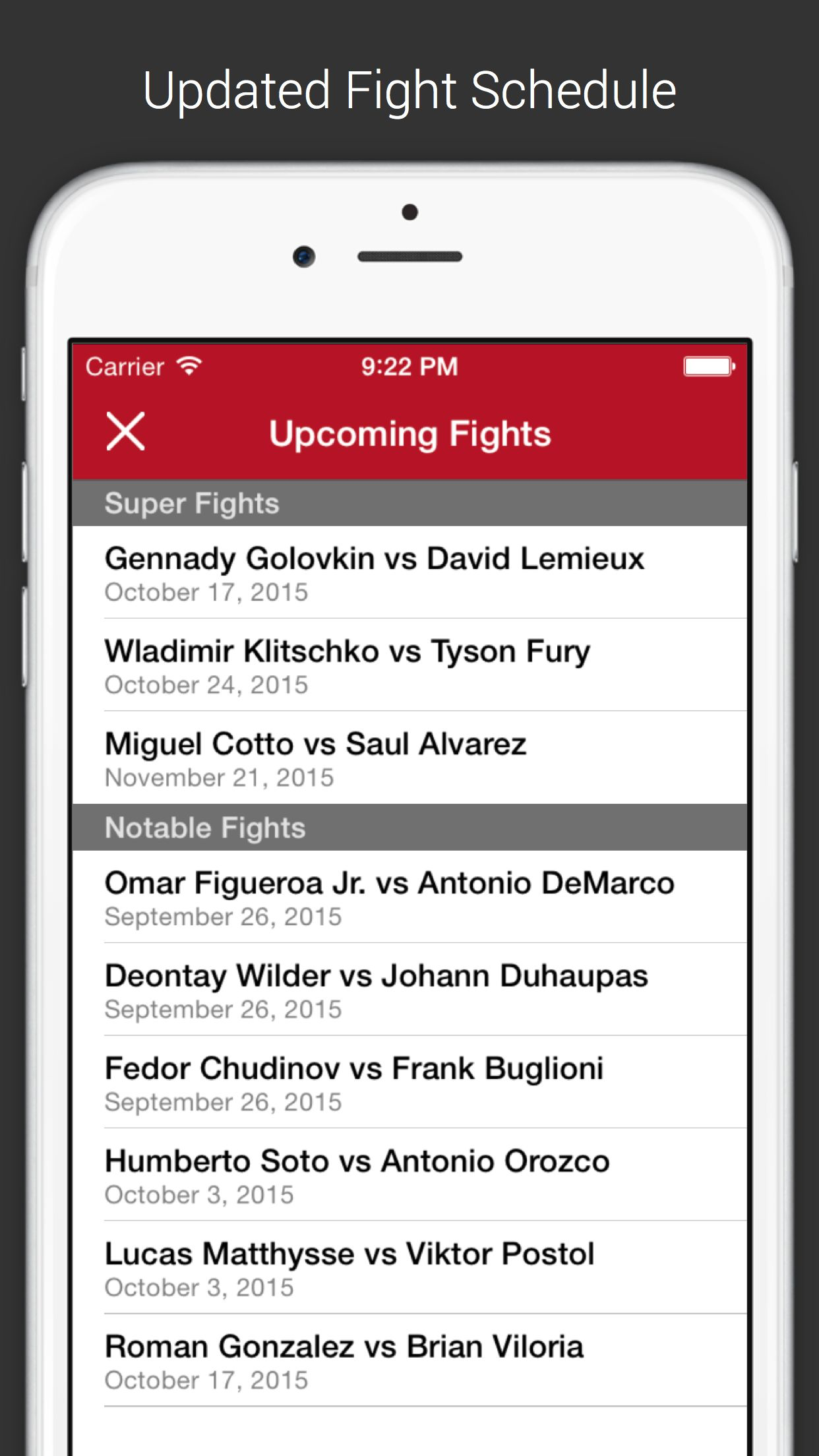 Boxing & MMA Scorecard - Fight Night screenshot 4