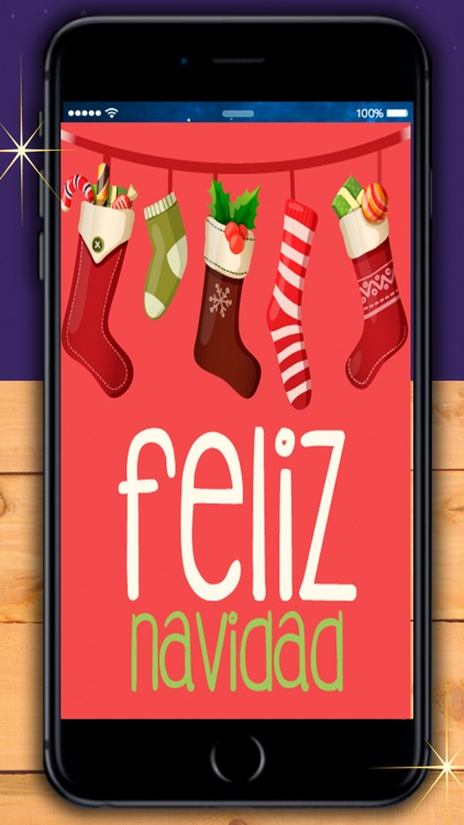Christmas Cards in Spanish for kids  - create Christmas cards screenshot-3