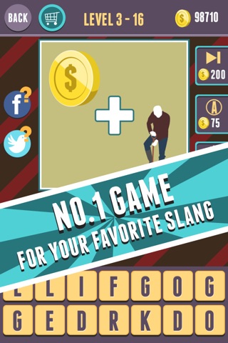 Urban Pics - Slang Trivia Word Game screenshot 2