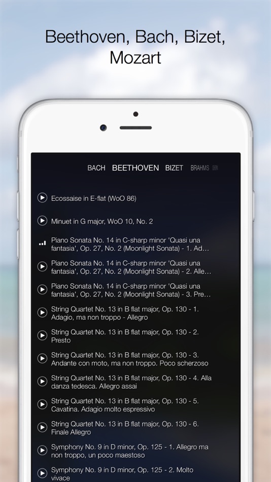 #2. Momentum ~ Greatest Pieces Of Classical Music with Backgrounds Inspired by Nature (iOS) Bởi: Juan Soilan Lopez