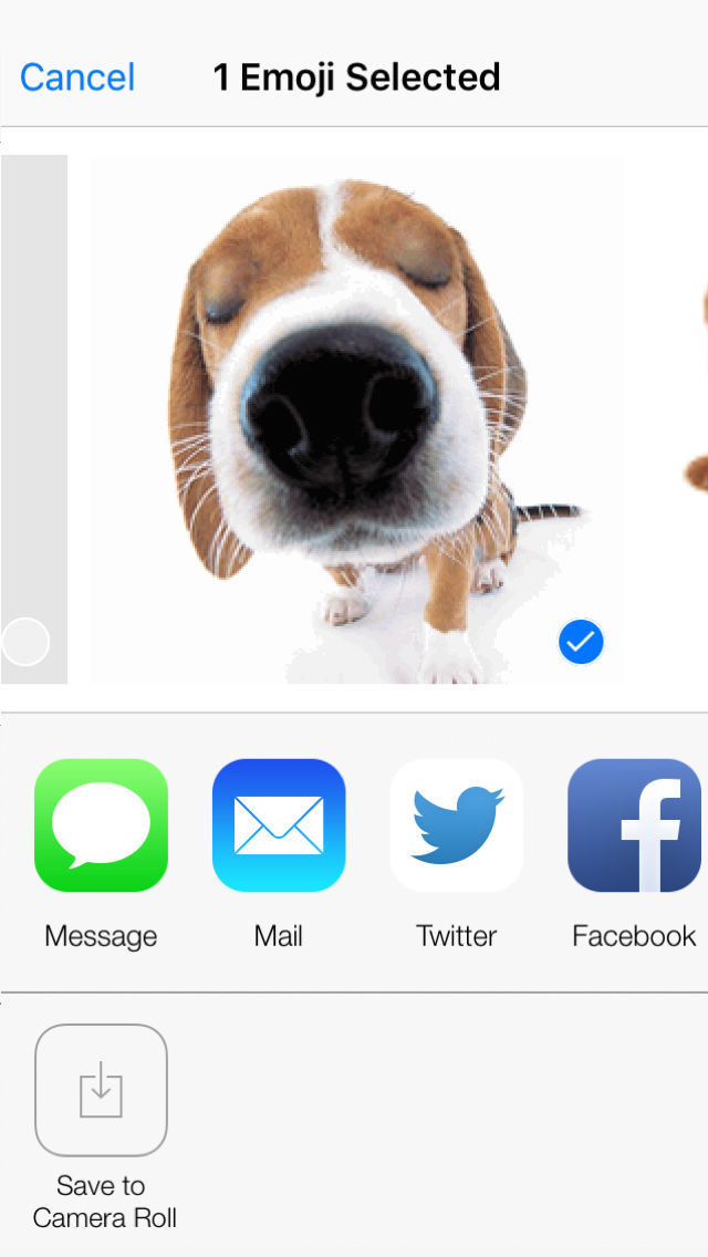 Screenshot #3 pour Dog Emojis