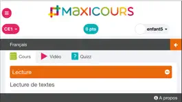 Game screenshot Maxicours apk