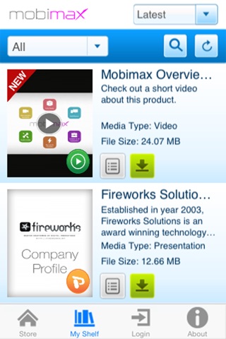 Mobimax for iPhone screenshot 4