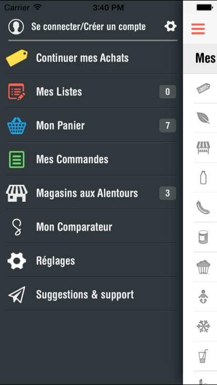 Shoptimise - Comparateur de courses, drives et supermarchés en ligne