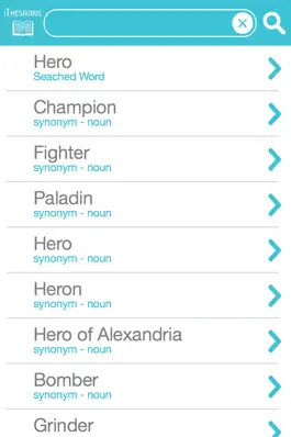 Game screenshot iThesaurus apk