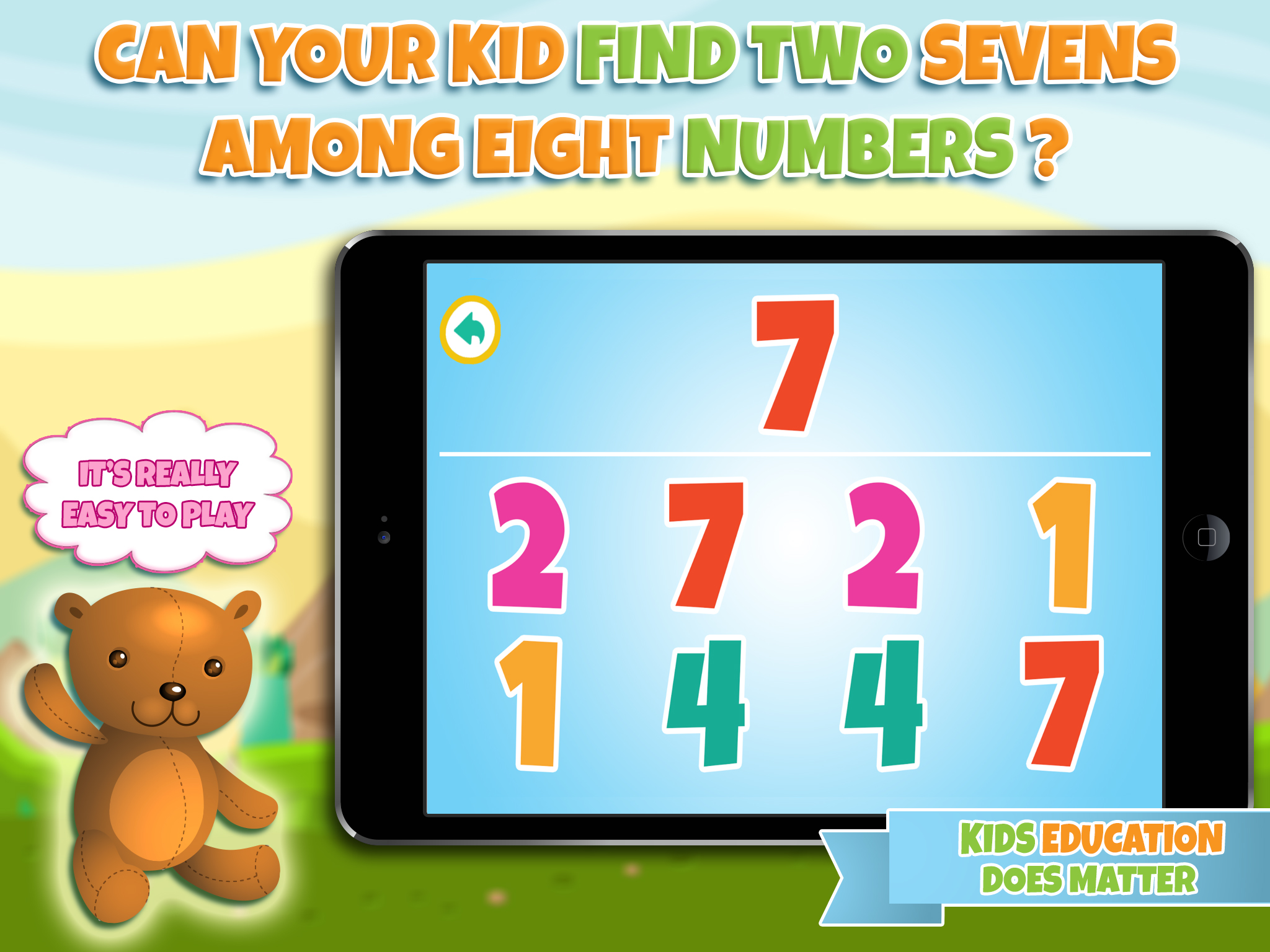 Learn numbers - Educational game for toddler kids & preschool children