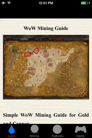 Global Apps - WoW Mining Guide Edition screenshot 3