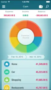 Money Planner Pro - personal finance, account tracker, budget planner screenshot #2 for iPhone