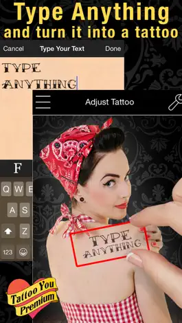 Game screenshot Tattoo You Premium - Use your camera to get a tattoo apk