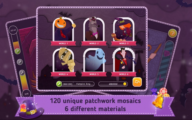 Screenshot #3 pour Halloween Patchwork. Trick or Treat! Free