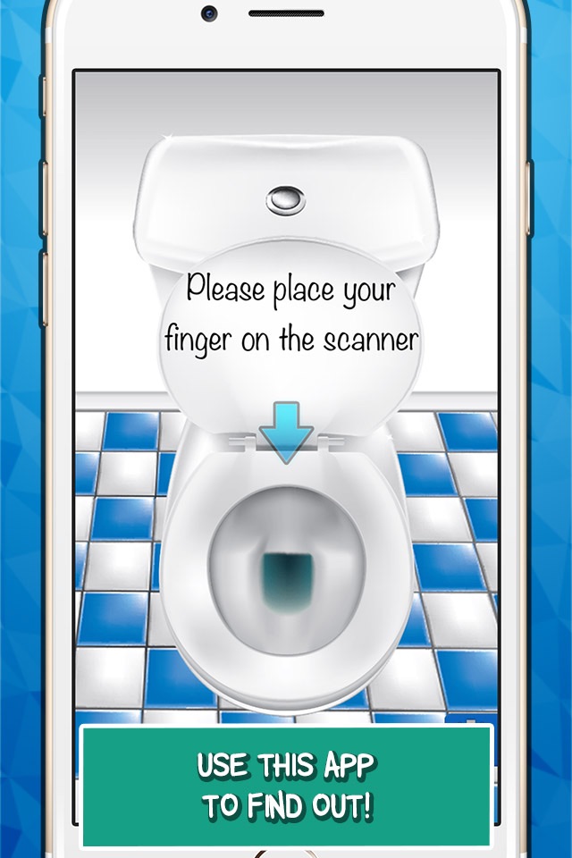 The Poo Calculator - A Funny Finger Scanner with Bathroom Humor Jokes App (FREE) screenshot 2