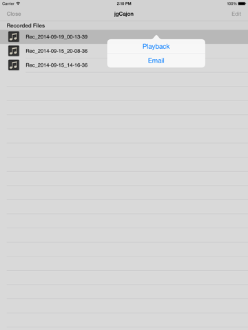Screenshot #6 pour jgCajon-Free