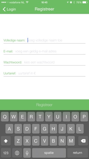 Urenregistratie