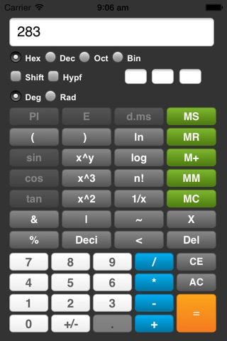 Science Calculator screenshot 2