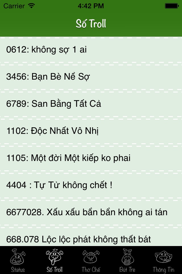 Lời Hay Ý Troll screenshot 2