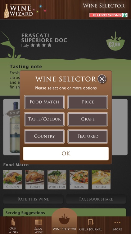 Eurospar Wine Wizard