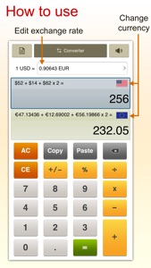 CurrencyCal - currency & exchange rates converter + calculator for travel.er screenshot #5 for iPhone